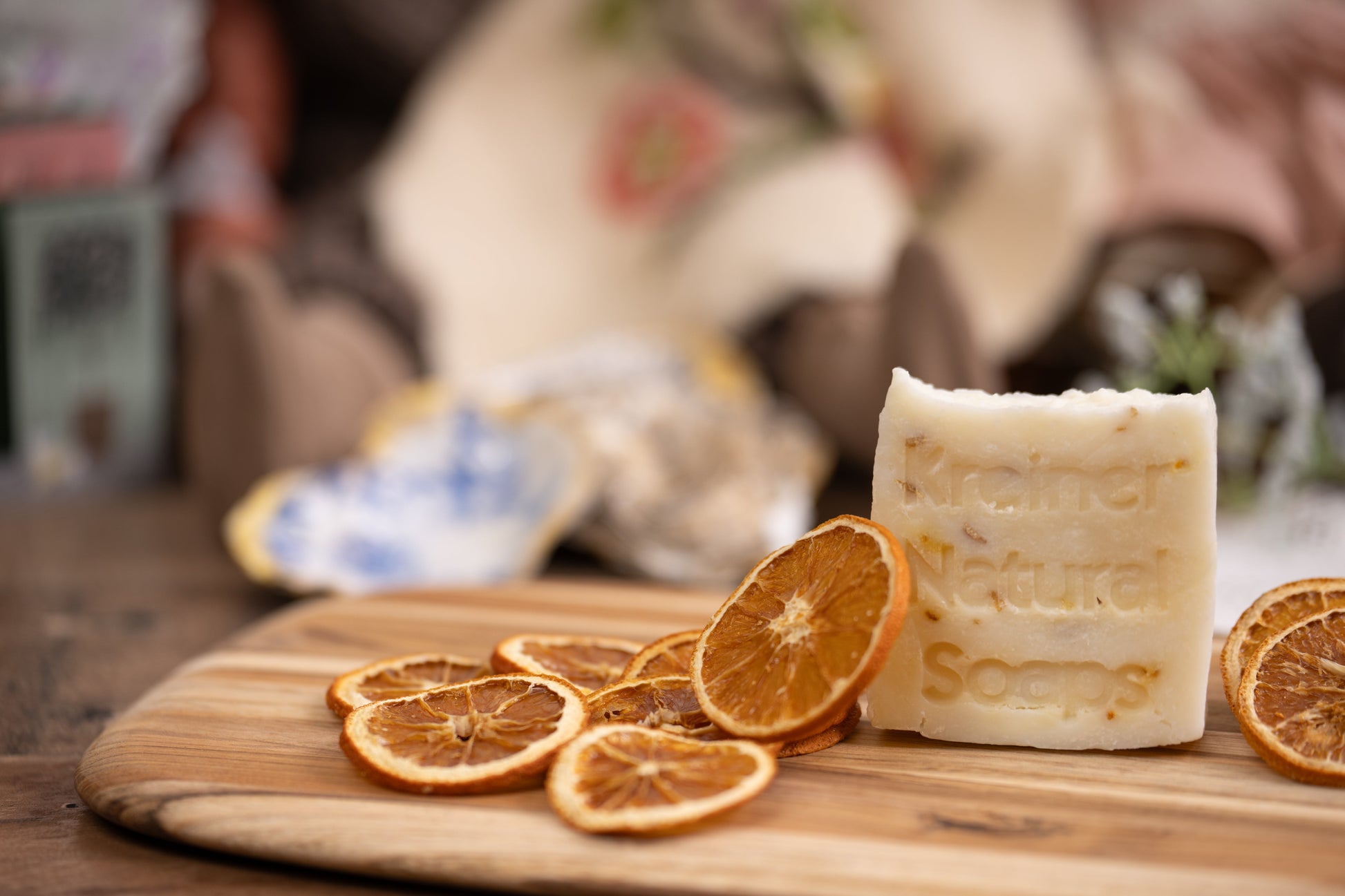 Milk & Oats Bright Orange Soap kreiner-natural-soap